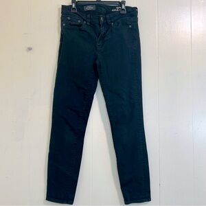 J. CREW Jeans J.Crew Jeans Black Toothpick Stretchy Skinny Jeans Size 27.